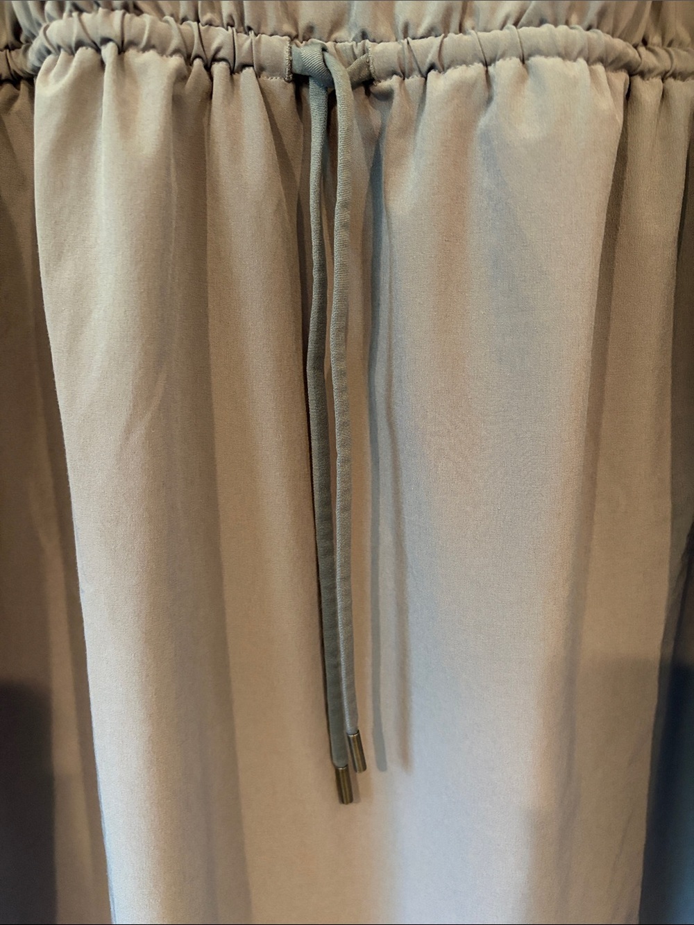 ATHLETA Grey Rincon Sleeveless Drawstring Waist Dress in Slate Gray - Size XL - Picture 3 of 13